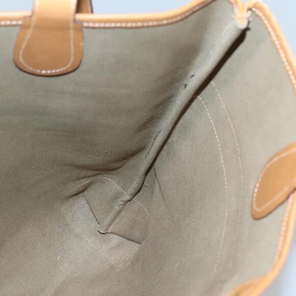 GUCCI Micro GG Supreme Web Sherry Line Bag PVC Beige Gold Auth ep9489 - Picture 12 of 16